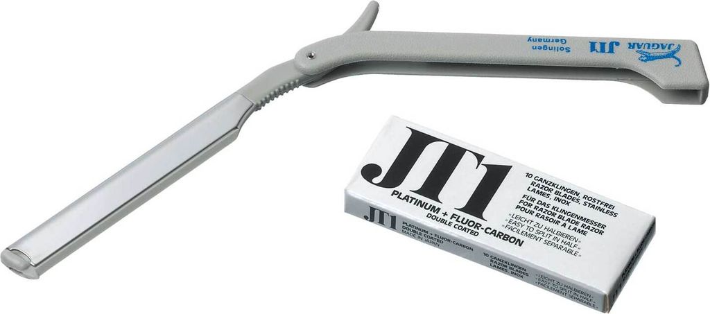 Jaguar Rasiermesser JT 1 mit 10 Ersatzklingen