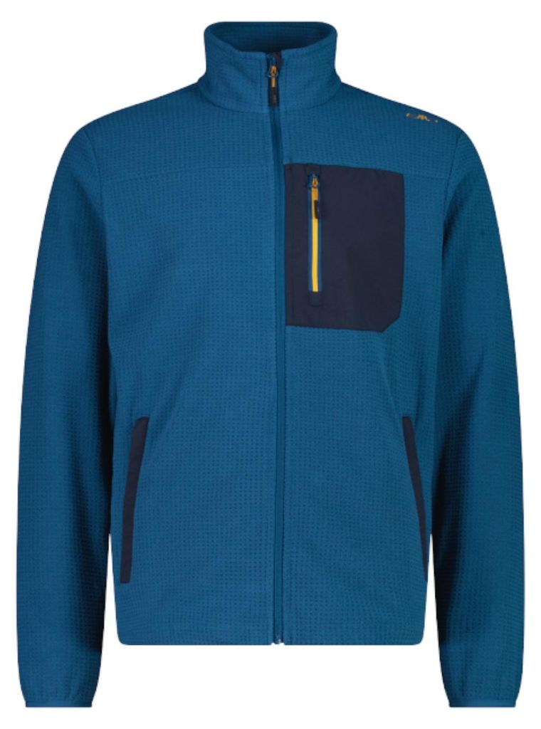 CMP Herren Jacke aus Jacquard Arctic Fleece blau 48