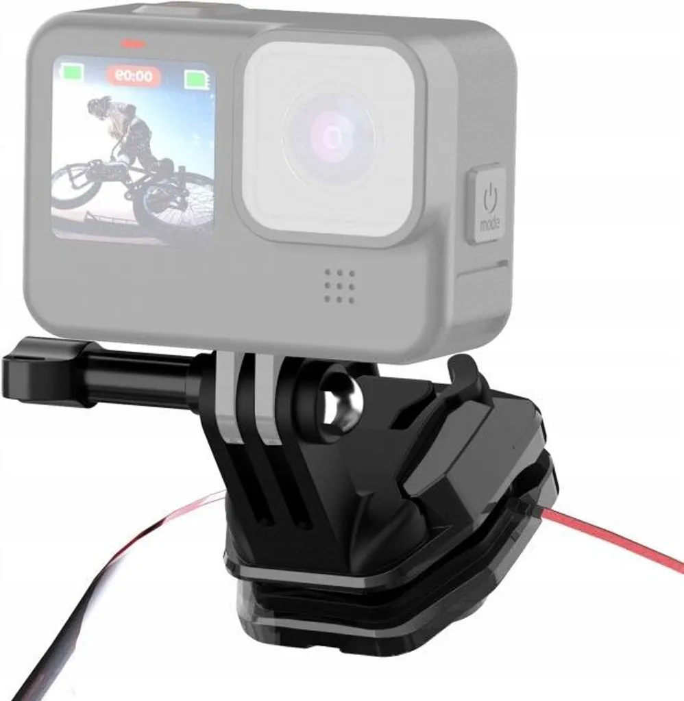 Support Moto PU942B Anti-Vibrations pour Caméras DJI et Insta360 One