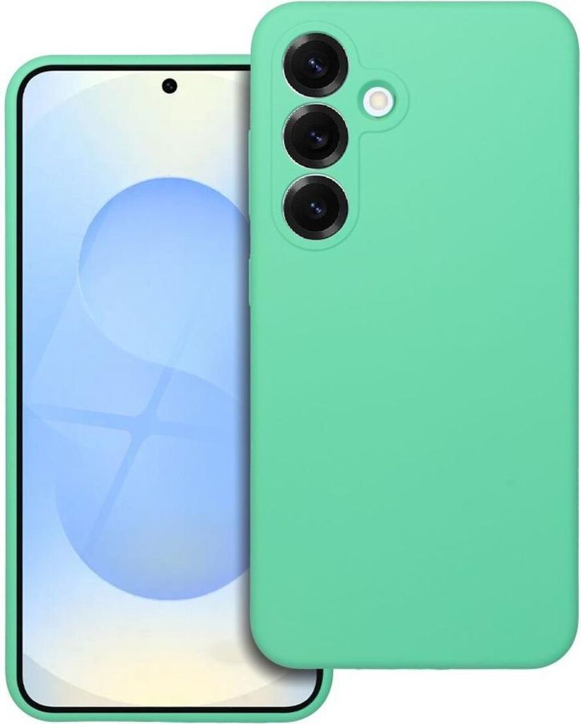 Handyhülle Silikon 2 mm – stoßdämpfendes Softcase Bumper kompatibel mit Motorola Moto G56 5G Minze