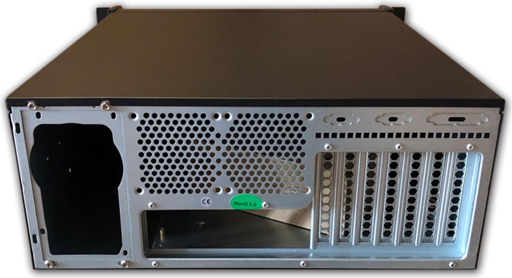 DATACOM 19" Gehäuse IPC 4U/485mm Schwarz ohne Netzteil