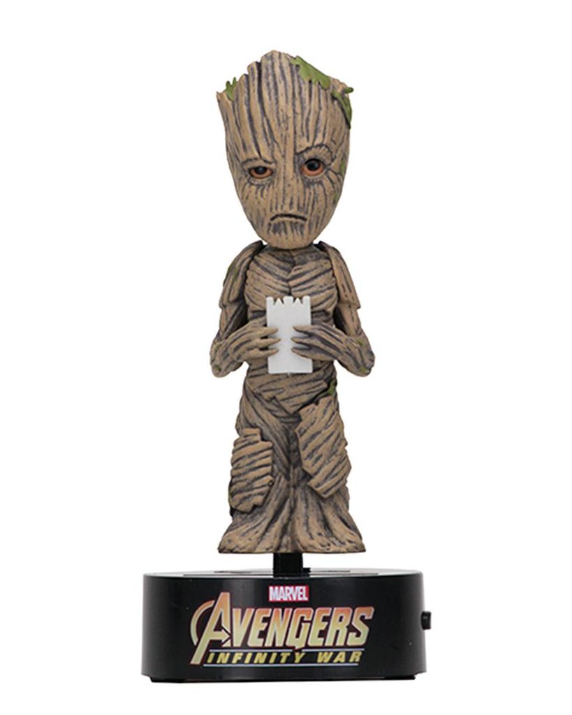NECA BODY KNOCKER MARVEL COMICS AGE OF ULTRON IRON MAN FIGUR NEUER KOPF BOBBLE Neca