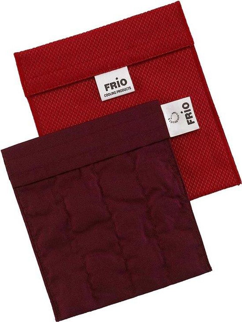 Kleine rote Kühltasche 14x15cm