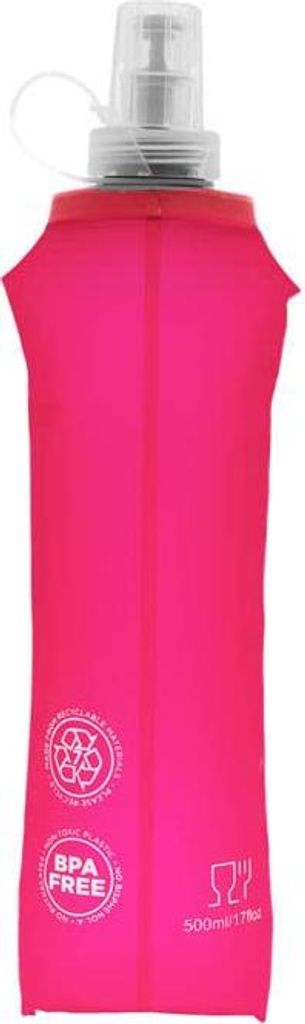 Faltbare Sportflasche 500 ml - Weiche TPU-Trinkflasche für Aktive Sportler