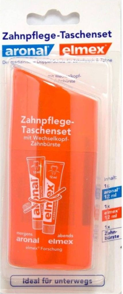 Aronal and Elmex Dental Care Travel Set 2x12ml Produktbild 1