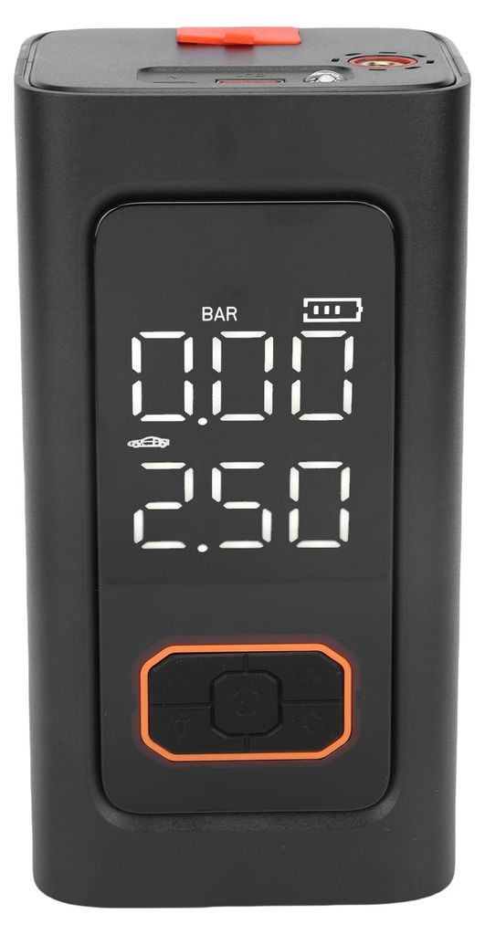 150-PSI-Reifenfüller und Starthilfe für Autos – 10.000-mAh-Starthilfe-Akku mit LED-Leuchten zum Laden von Smartphones, Tablets und Digitalkameras
