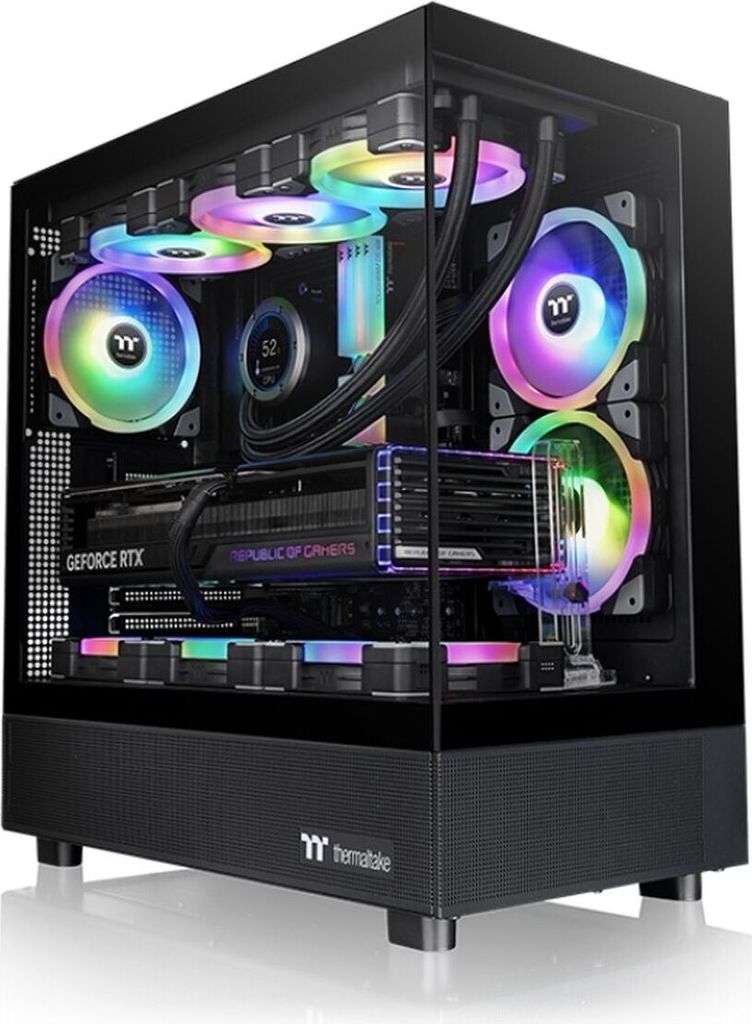 Thermaltake View 270 TG, Midi Tower, PC, Czarny, ATX, EATX, Zdjęcie produktu 