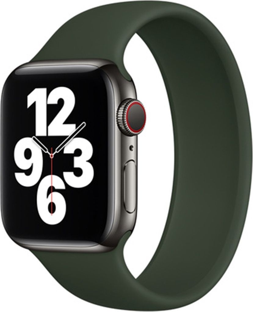 Apple Solo Loop für Watch Series 1-9 / SE - 38/40/41 mm - Größe 1 - Cyprus Green