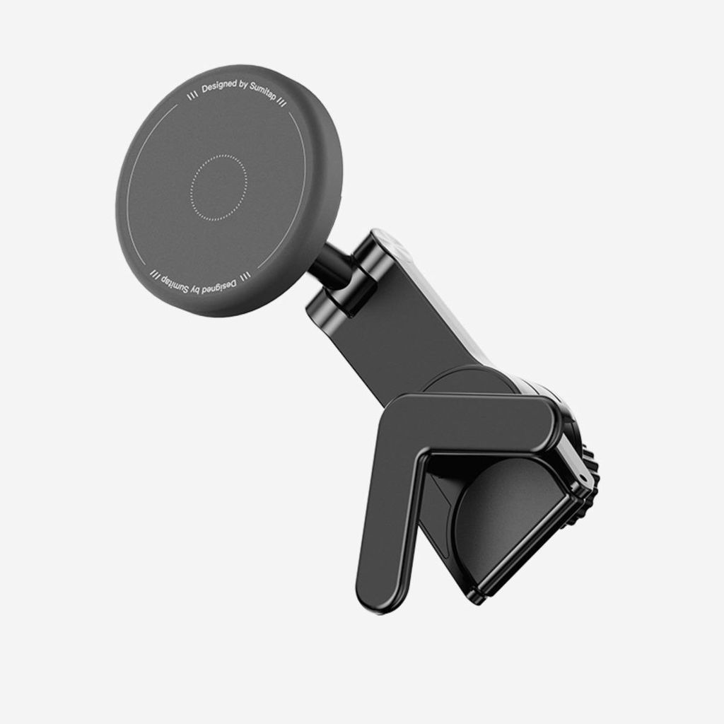 INF MagSafe Halterung Tesla N52 Ringmagnet PC+ABS 6.8x6.4x6.8cm 360 Grad Schwarz