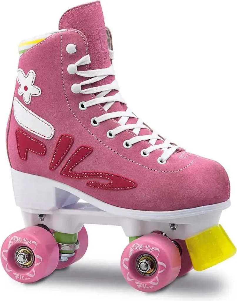 Patins à roulettes Fila Skate Fleur Rosa 34 : Stabilité et Maintien du Pied