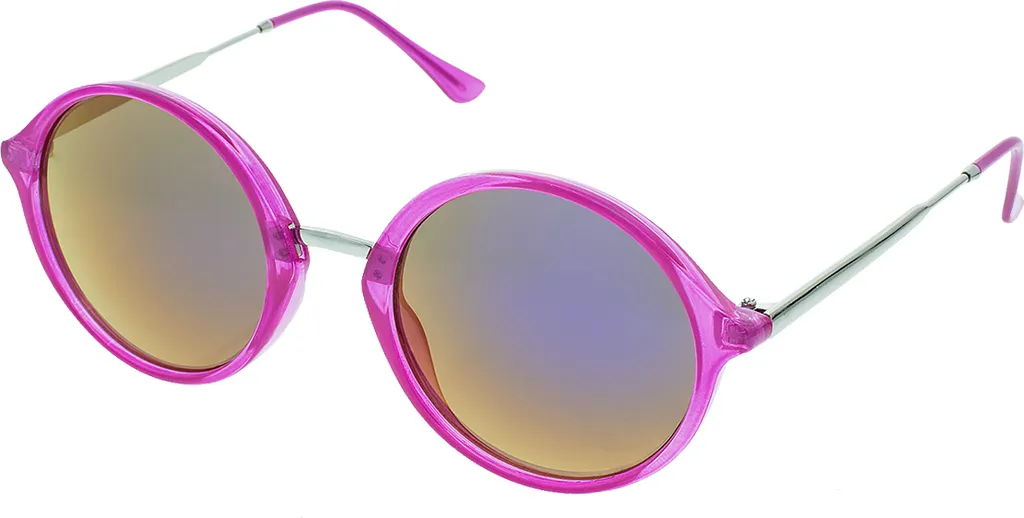 Occhiali da sole da donna OEM Lenonky Pond Pink Frames Vetro colorato