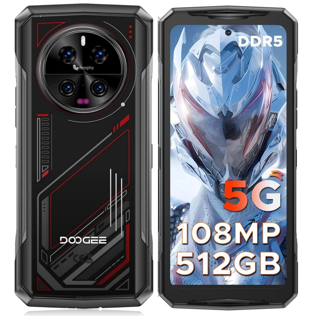DOOGEE V40 Outdoor Handy Ohne Vertrag 5G - MediaTek Produktbild 
