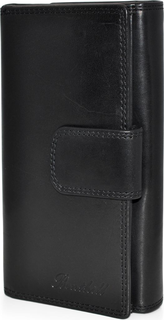 Benthill Damen Portemonnaie Leder XXL - Große Geldbörse mit RFID Schutz - Echtleder Vintage Damenbörse inkl. Geschenkbox