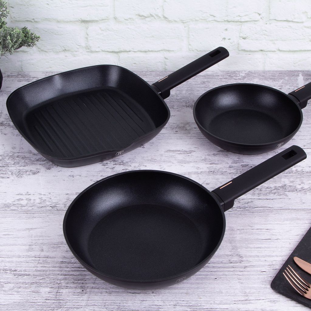 Berlinger Haus Titan Bratpfannen Set Bh-7096 Monaco Produktbild 