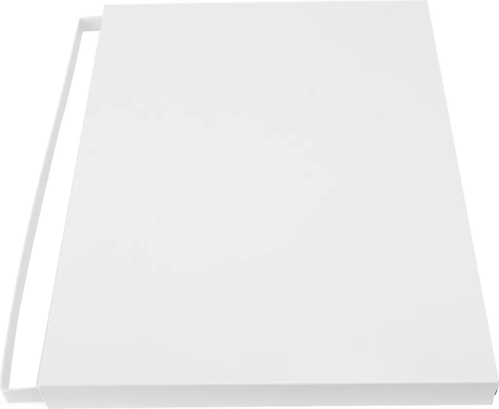 Support Micro-ondes Coulissant en Acier Carbone - Gain de Place Blanc