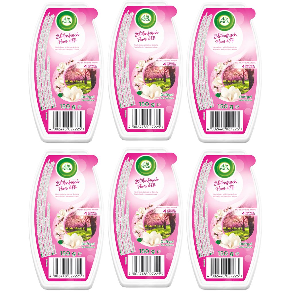 Gel parfumé Air Wick Fraîcheur florale, composition Image du produit 