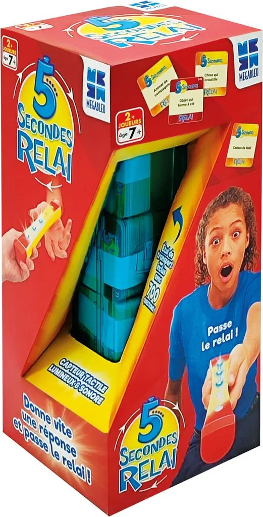Jeu pour Animer vos Soirées : 5 Secondes Relai Megableu - Version FR - 3