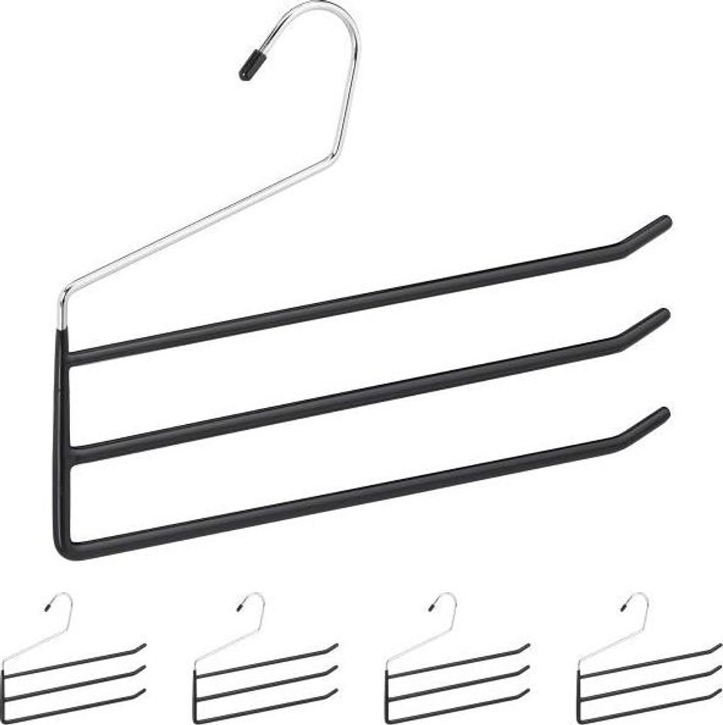 Set mit 5 Multi-Hosenbügeln