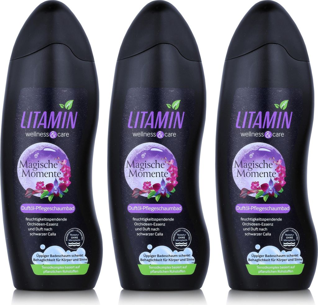 LITAMIN Duftöl-Pflegeschaumbad Magische Momente 750ml Produktbild 