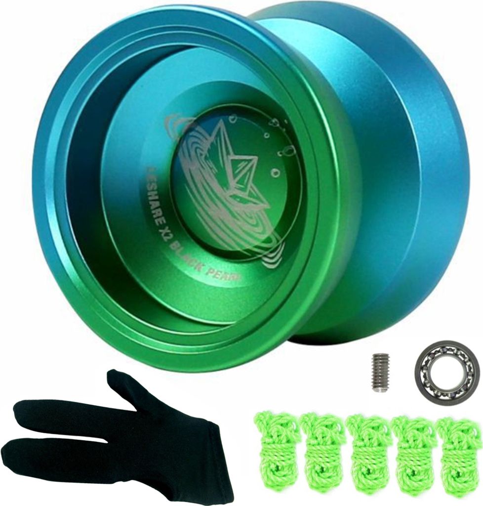 Yoyo Ball Aluminium Aloy Yo Yo mit zusätzlichen Saiten Ideal für Kinder Anfänger
