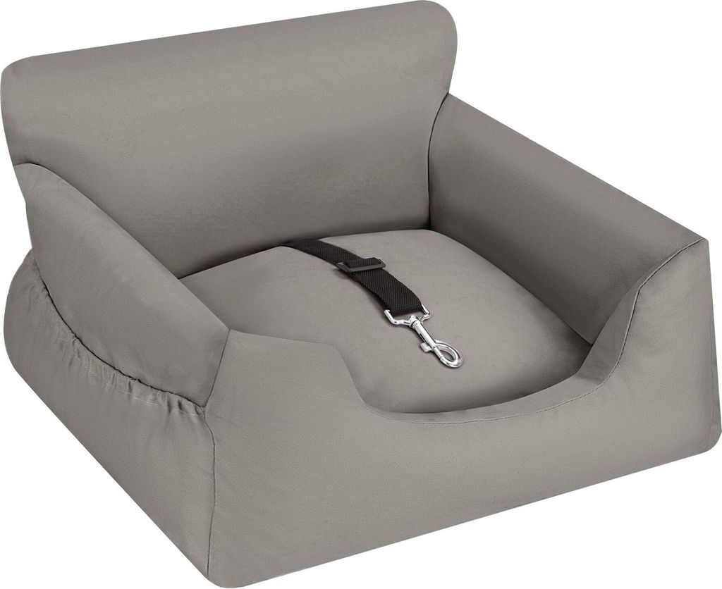 tectake® Hundeautositz Milow mit Sicherheitsleine und 2 Produktbild 