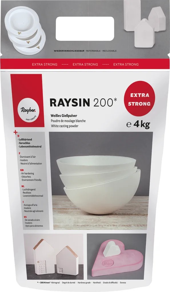 Poudre à Couler Raysin 200 Blanche sans Bulles pour Moulage Parfait