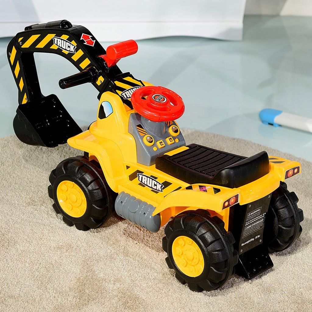 Sitzbagger Kinderbagger Bagger Spielzeug Sandbagger Rutscher Bagger 