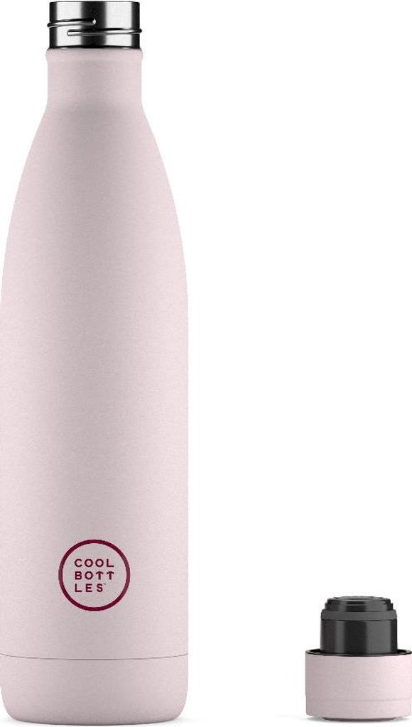 Thermoflasche 750 ml Pastellrosa / Kühle Flaschen