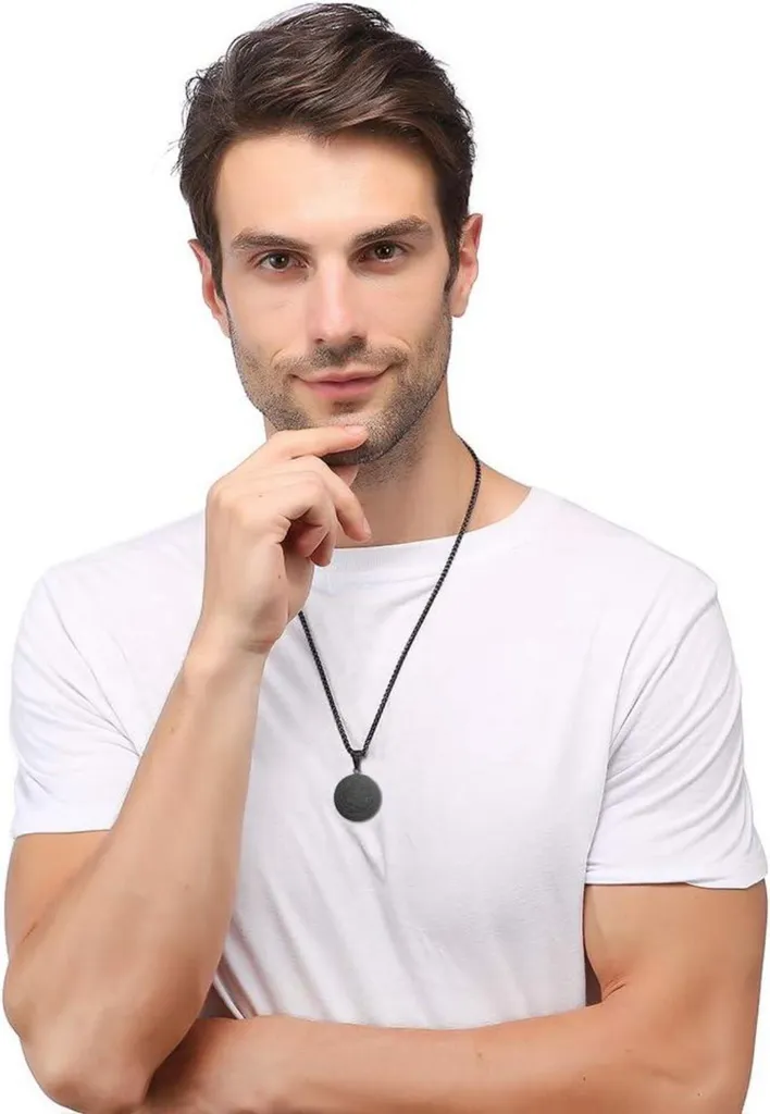 Collier Amulette Archanges Acier Inoxydable - Gravure Laser de Précision