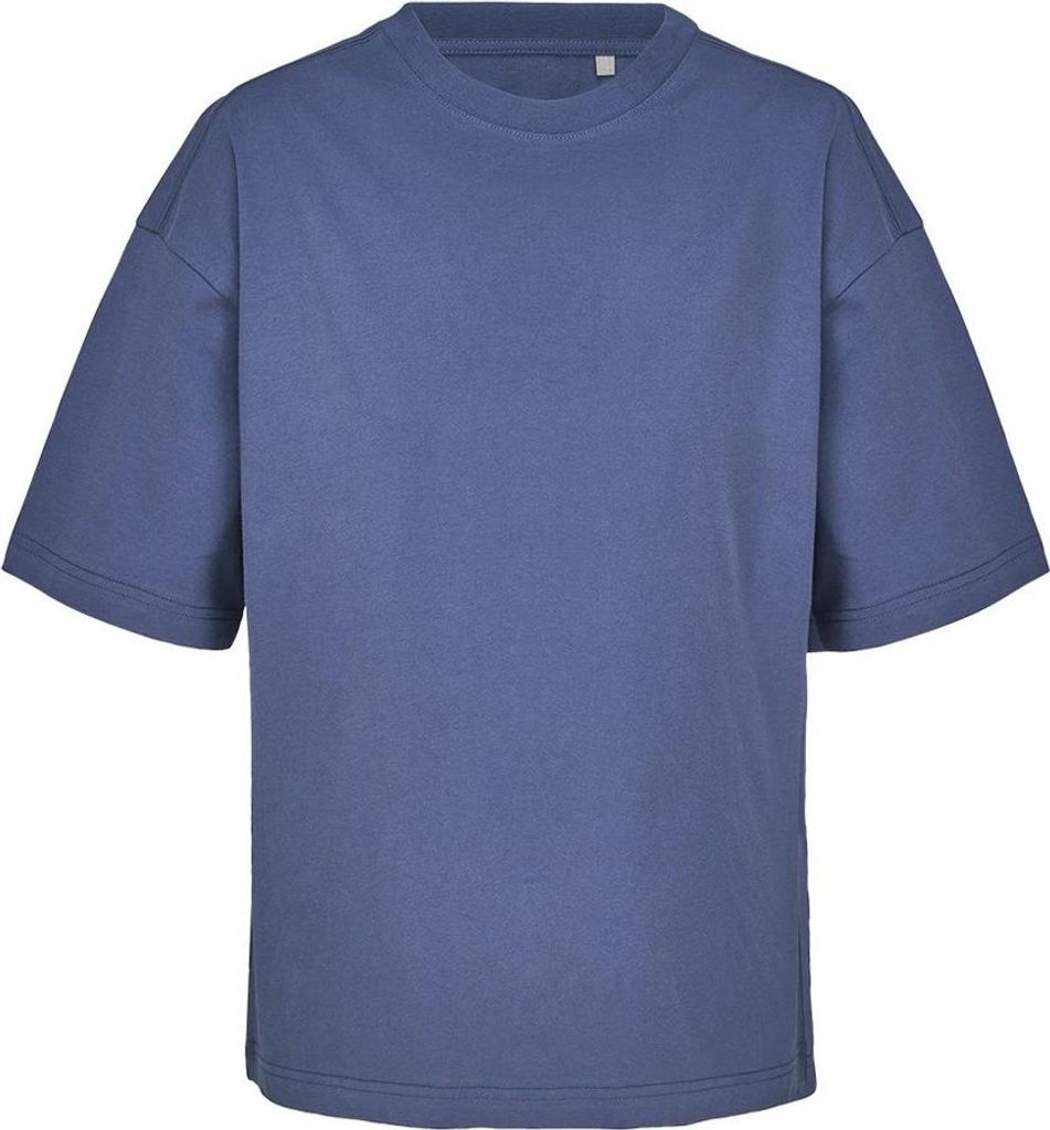 SOLS - T-Shirt für Damen, Baumwolle aus biologischem Anbau, Boxy Übergröße PC7999 (M) (Denim)