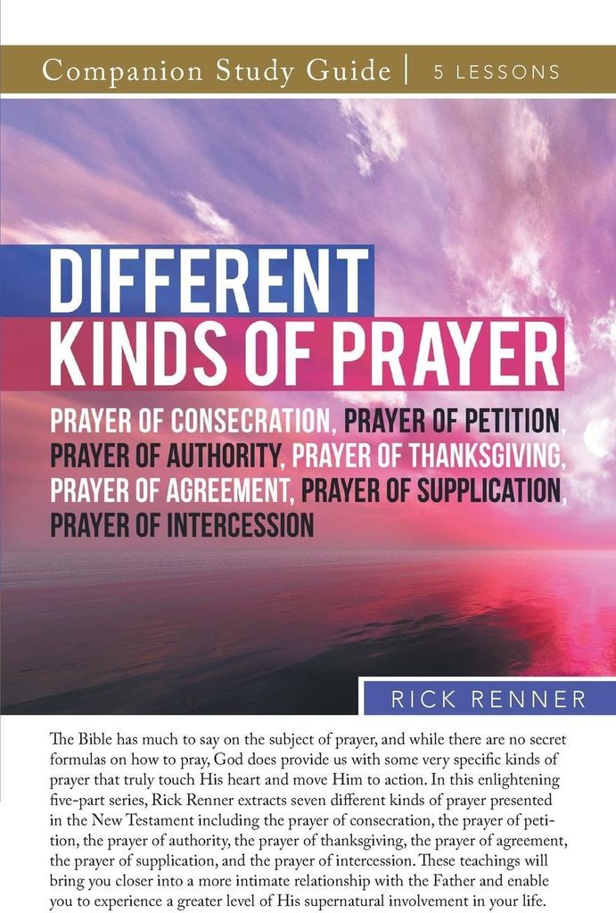 Different Kinds of Prayer Study Guide