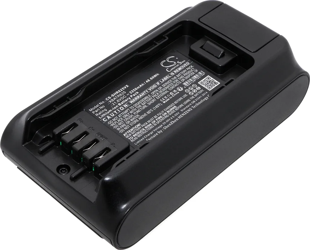 Batterie de rechange pour Shark Cordless Detect Pro IW3611EU et IW3110C