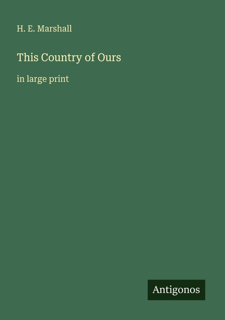 This Country of Ours