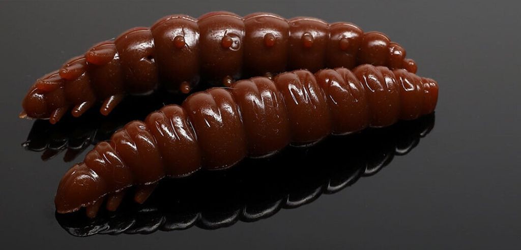 Libra Lures Larva Kunstköder (brown)