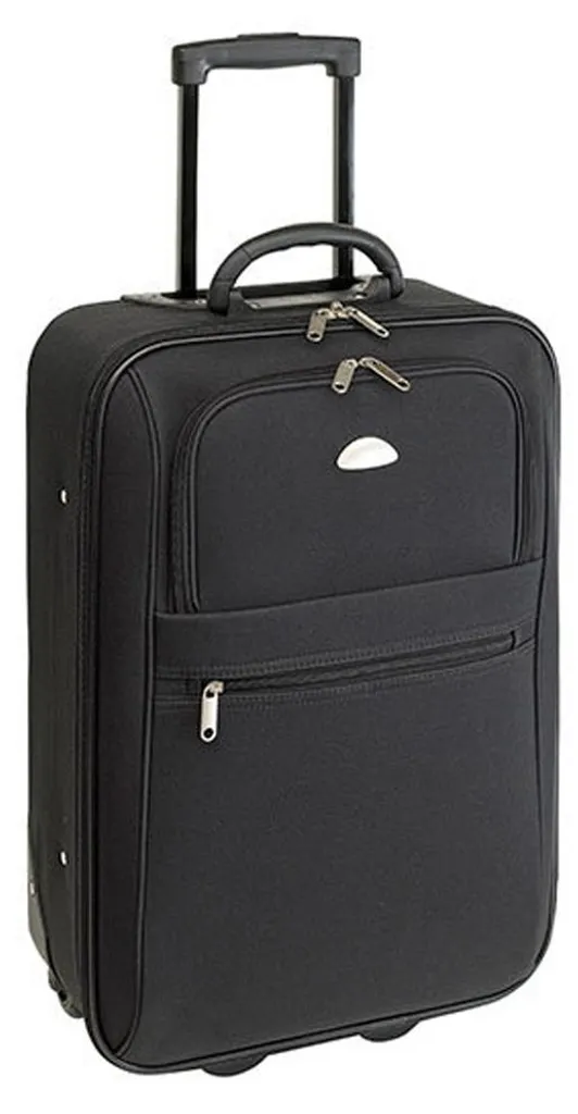 Valise à roulettes Dublin noir LT5735 pour déplacements pro et vacances