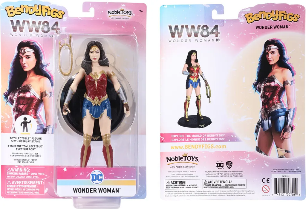 Figurine - DC Comics - Bendyfigs Wonder Woman - Noble Collection