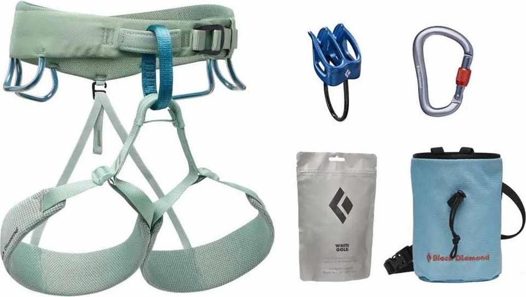 Momentum Harness Package, Damen, No Color, L - Black Diamond