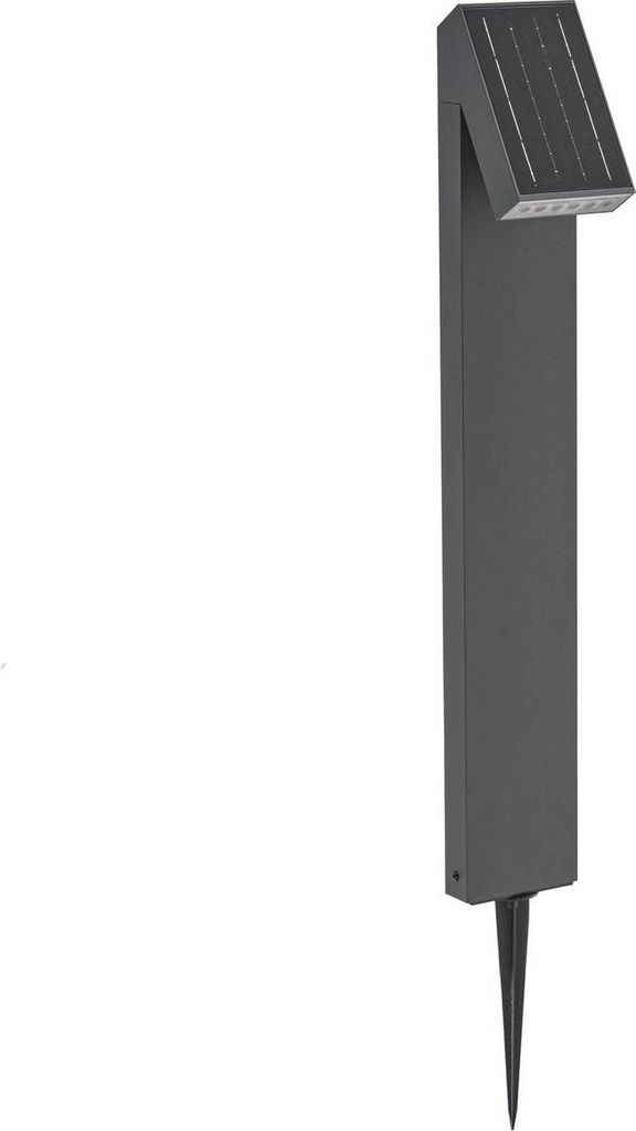 Prios LED-Solarwegeleuchte Lestor, anthrazit, dimmbar, IP65