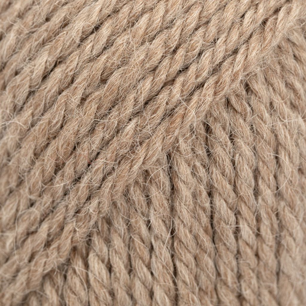 DROPS Nepal Garn Beż Camel Mix, 65% Wolle 35% Alpaka, 75m, 50g, ideal zum Filzen