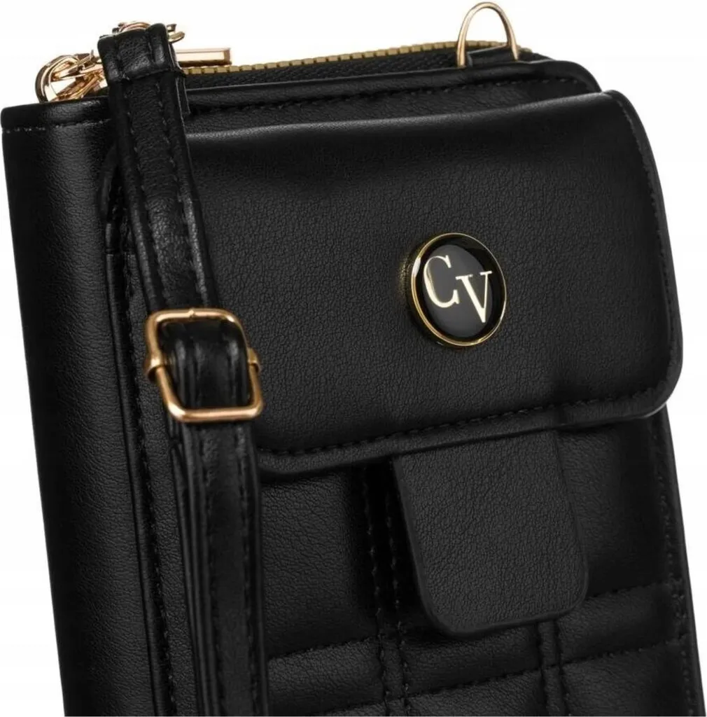 Sac femme structuré Cavaldi M1673376 - Design Chic Noir - 5