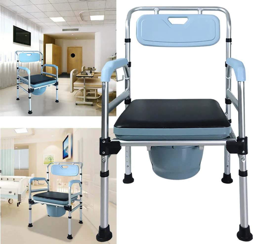 Chariot de toilette LARS360 en aluminium pour PMR et senior