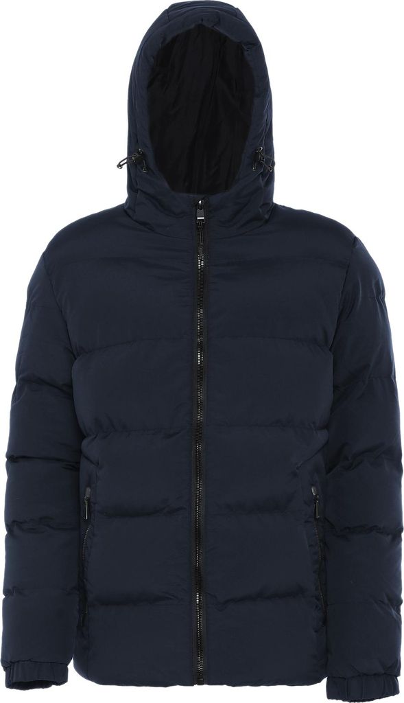 urban storm herren wattierte steppjacke - marine, XXL