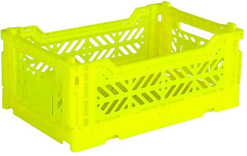 Aykasa Faltbox Klappbox NEON YELLOW neongelb mini