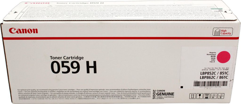 Canon 059 H - Mit hoher Kapazität - Magenta - original