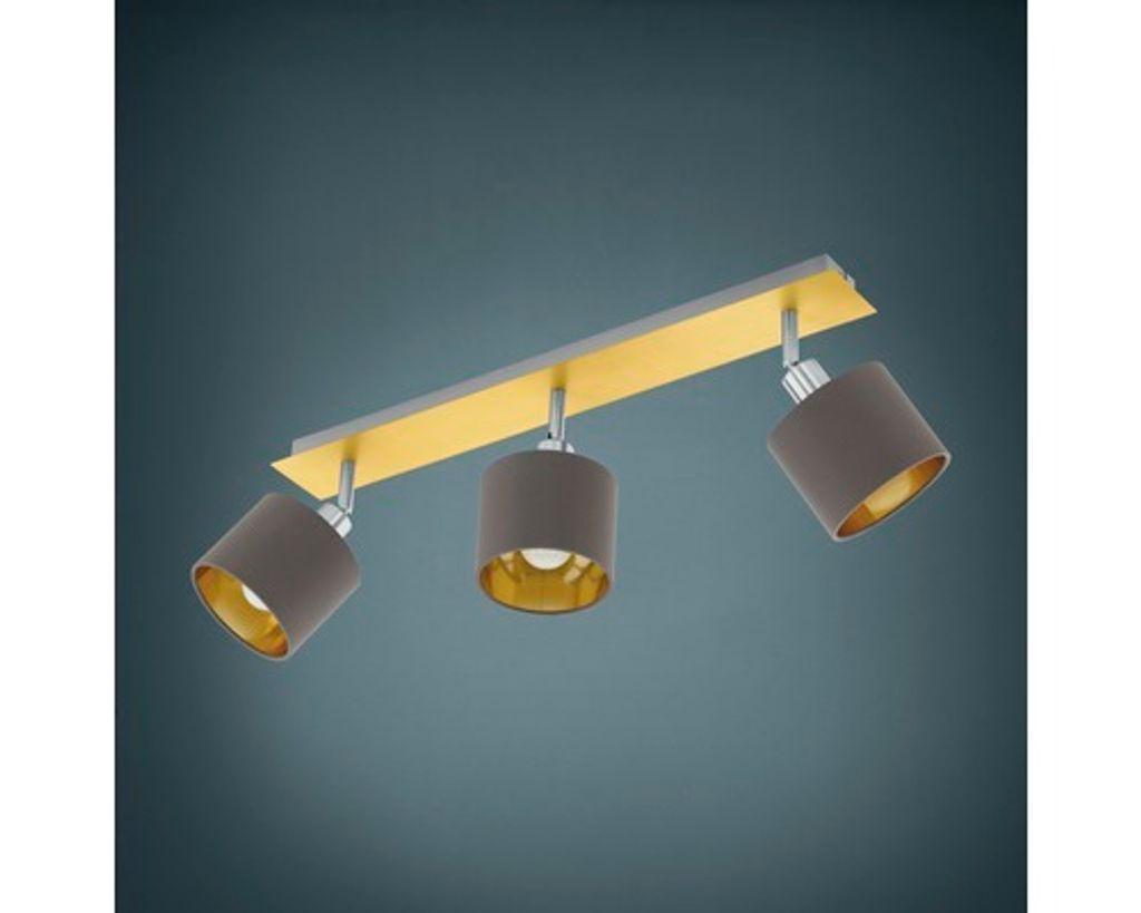 EGLO 97538, 3 Glühbirne(n), E14, Braun, Gold, Silber