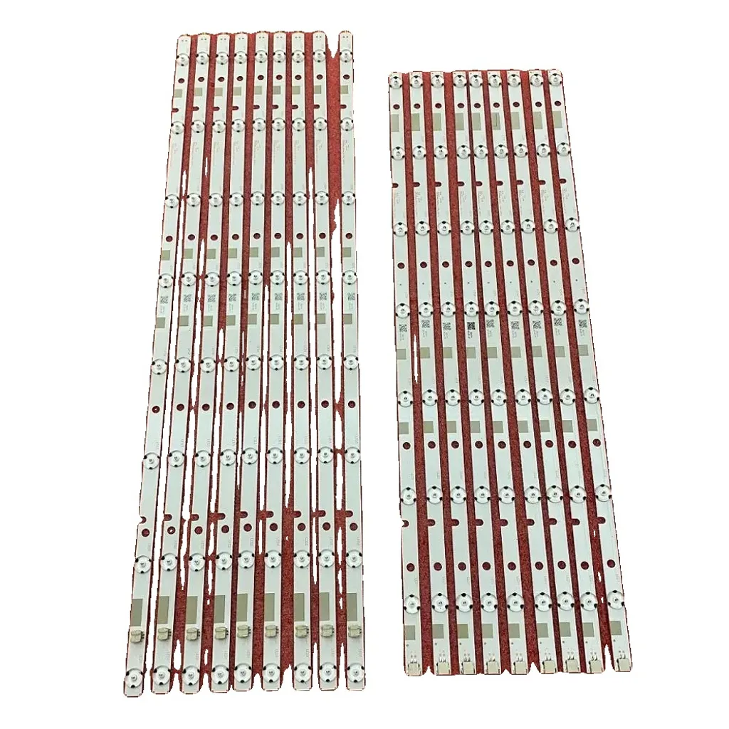 Barrettes de Rétroéclairage LED TV - Set de 18 Pièces de Remplacement