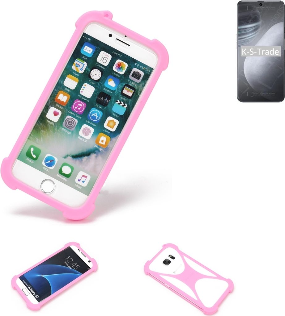 K-S-Trade Handy Hülle kompatibel mit Cubot X50 Schutz Hülle Produktbild 