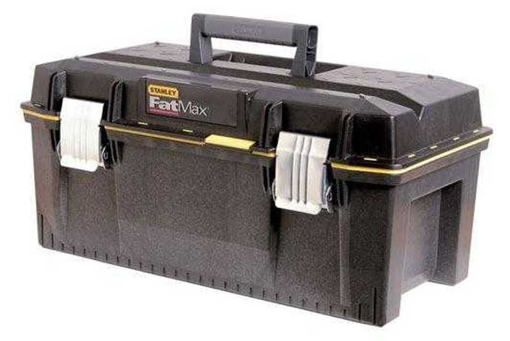 Stanley - Werkzeugkasten "Fatmax" AW1102 (260 mm x 580 mm x 300 mm) (Schwarz)