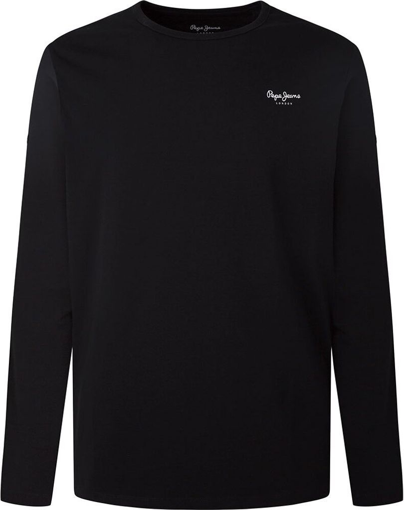 Pepe Jeans Original Basic 2 Langarm-t-shirt Schwarz XS Mann Schwarz XS