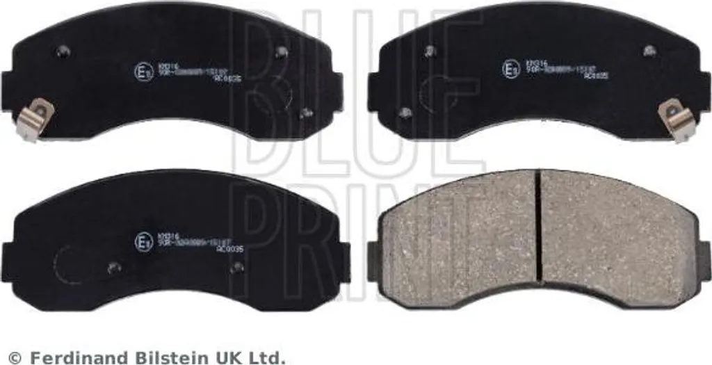 Plaquettes de frein BLUE PRINT ADG04293 pour Kia Bongo K2500 K2700